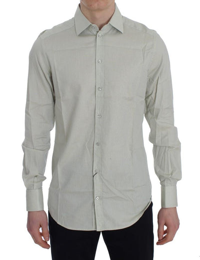 Multicolor Check Cotton Slim GOLD Shirt