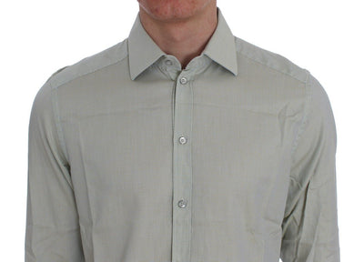 Multicolor Check Cotton Slim GOLD Shirt