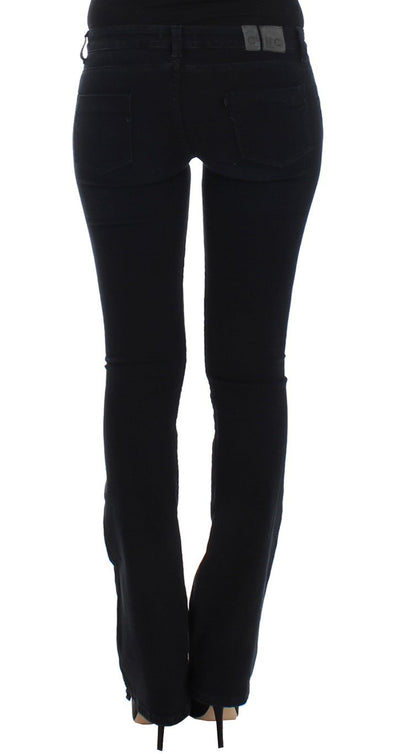 Dark blue straight leg jeans