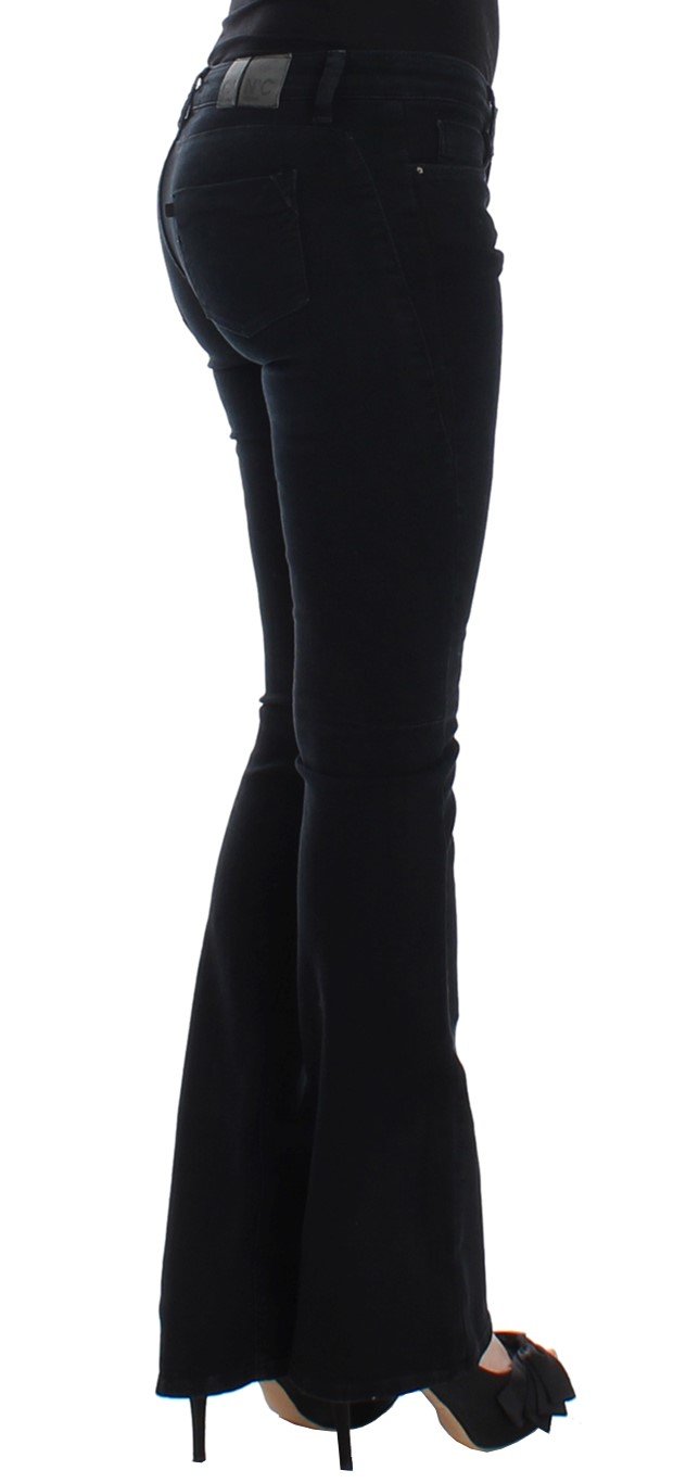 Dark blue straight leg jeans