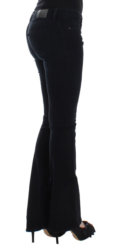 Dark blue straight leg jeans