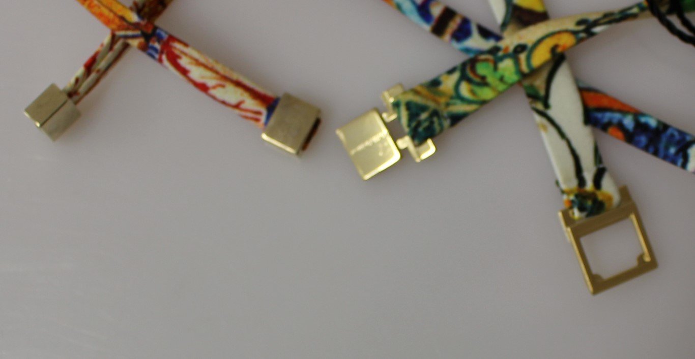 Multicolor Mosaic Bikini Top Bra Swimwear