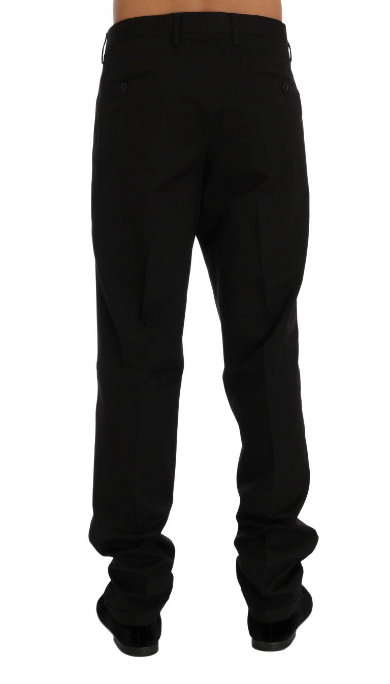 Brown Striped Dress Formal Pants
