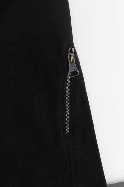 Black Cotton Slim Fit Stretch Jeans