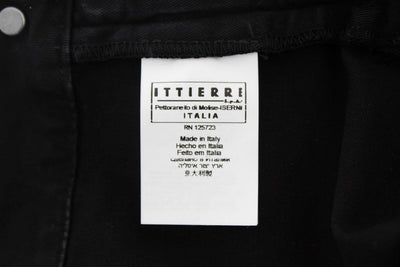Black Cotton Slim Fit Stretch Jeans