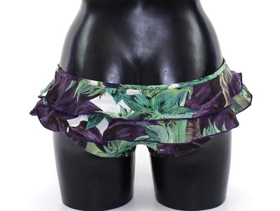 Aubergine Bikini Bottom Logo Swimwear Beachwear