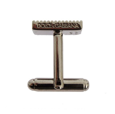 Gold Silver Brass Cufflinks