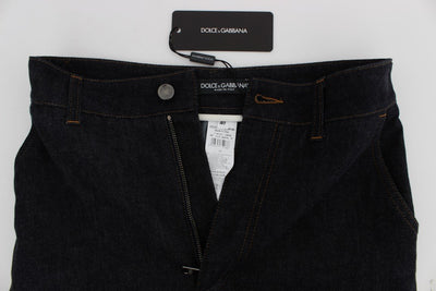 Blue Stretch Flare High Waist Jeans
