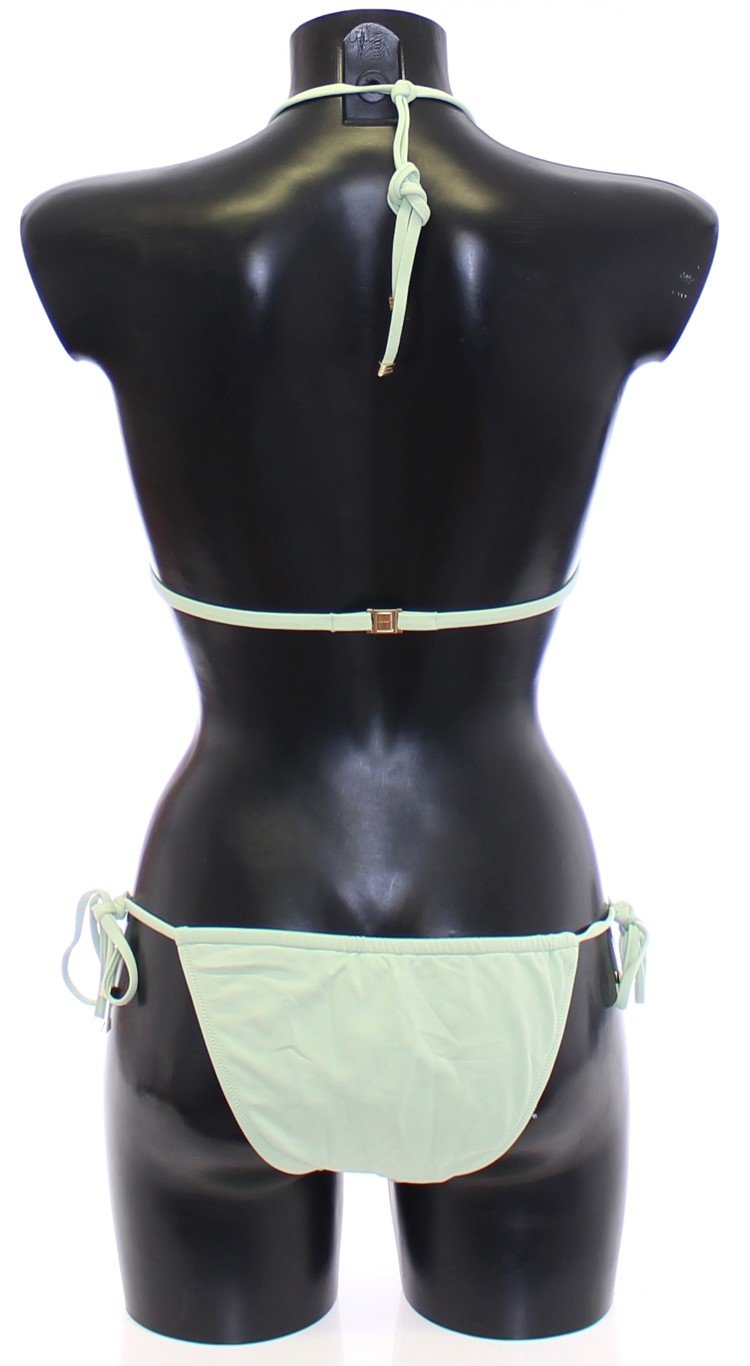Green 2 Piece Bikini Swimwear Beachwear