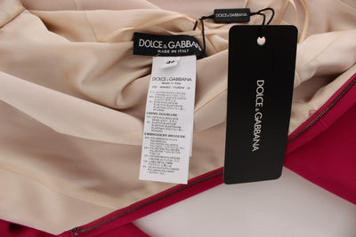 Pink Stretch PARIS Knee Length Gown Dress