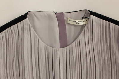 Black Lavender Gown Maxi Silk Long Dress