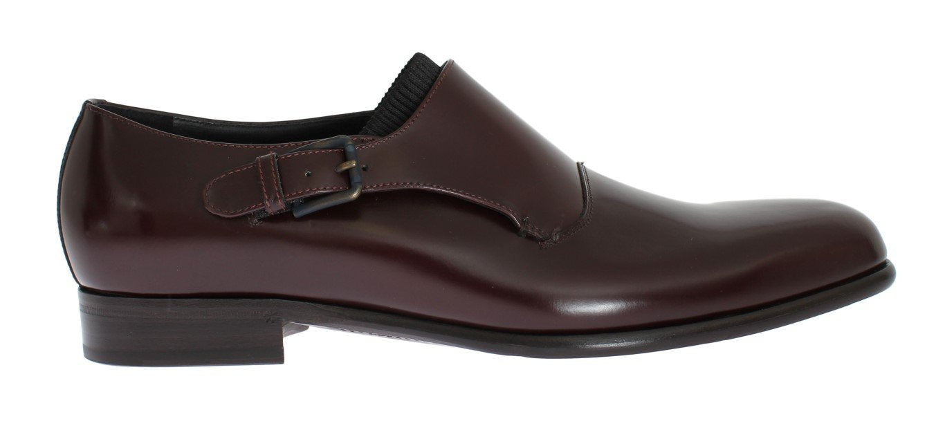 Sangria Leather Loafers Shoes