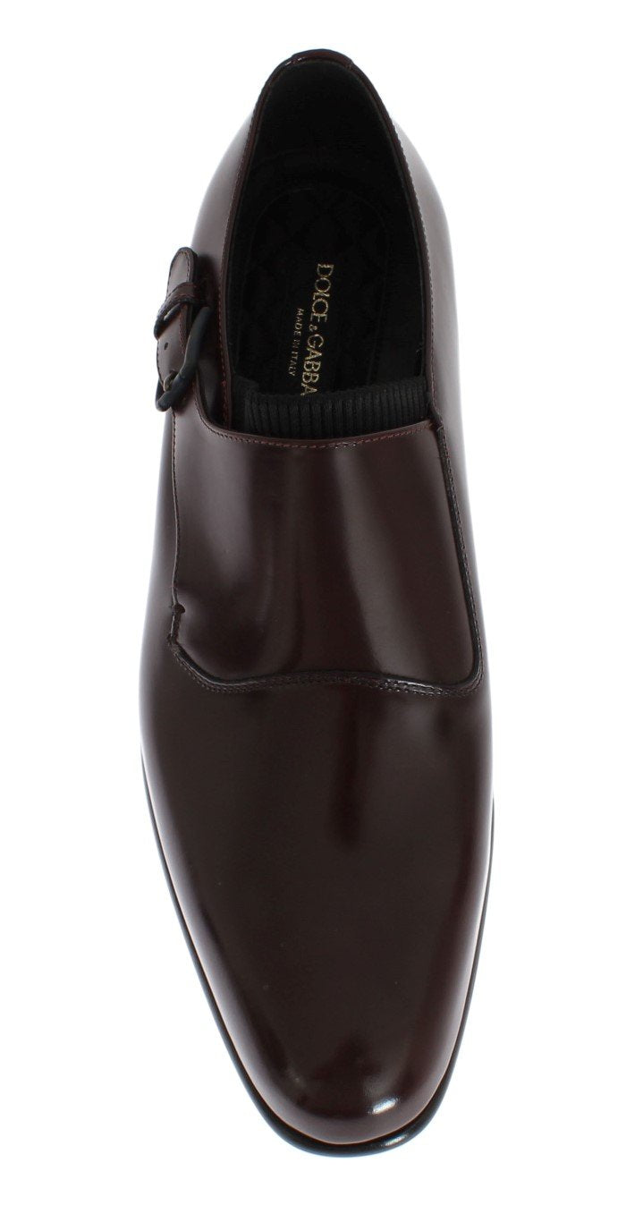Sangria Leather Loafers Shoes