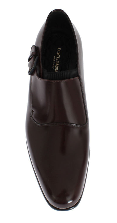 Sangria Leather Loafers Shoes