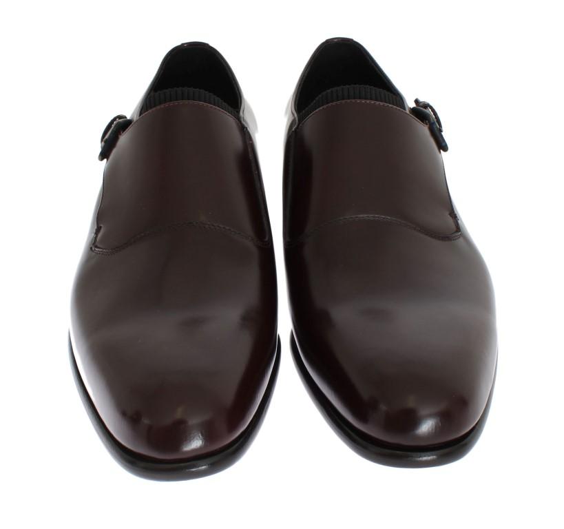 Sangria Leather Loafers Shoes