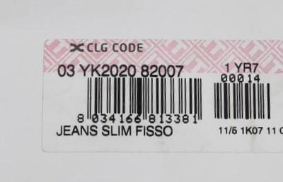 Blue Wash Cotton Slim Fit Jeans
