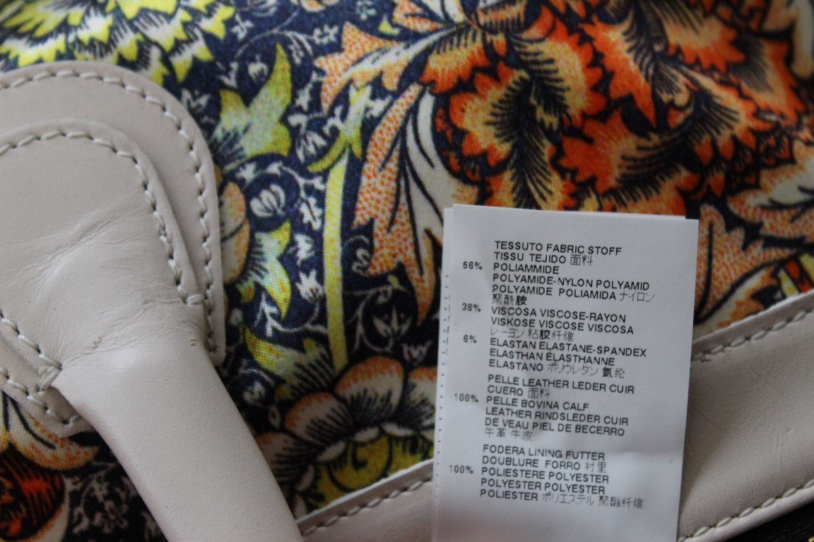 Multicolor Floral Print Hand Satchel Bag