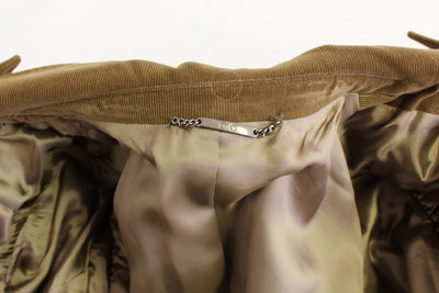 Brown manchester cotton blazer