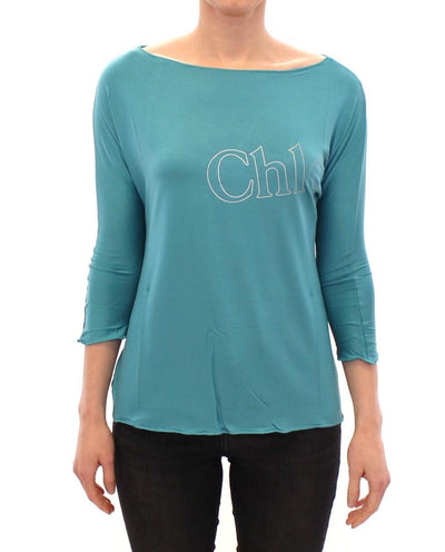 Blue crewneck t-shirt