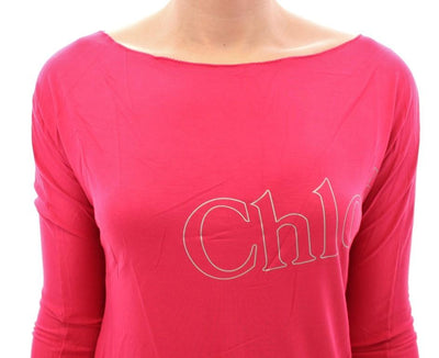 Pink crewneck t-shirt