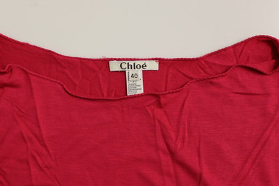 Pink crewneck t-shirt