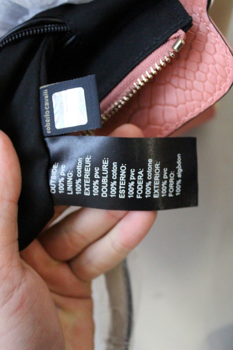 Pink Nude PVC Satchel Bag