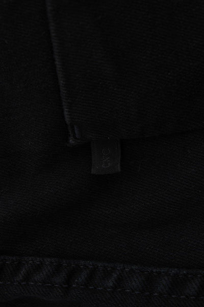 Black Cotton Slim Fit Denim Jeans
