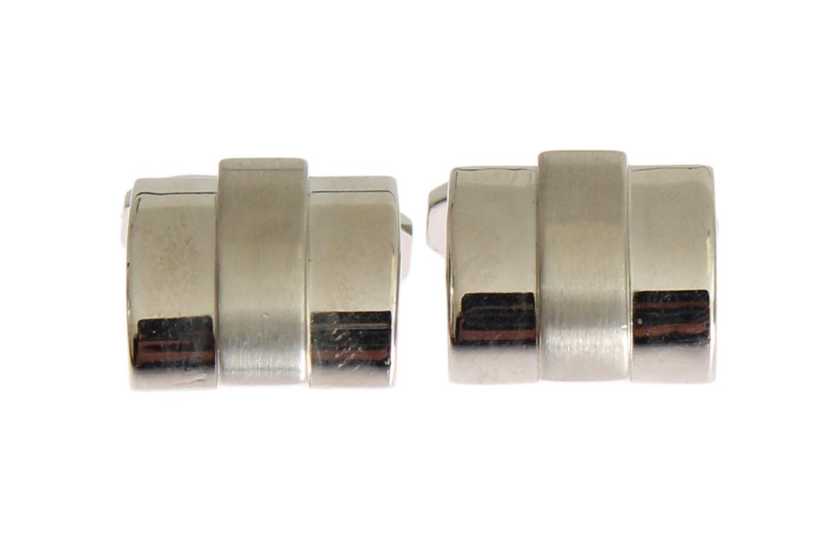 Silver Brass Cufflinks