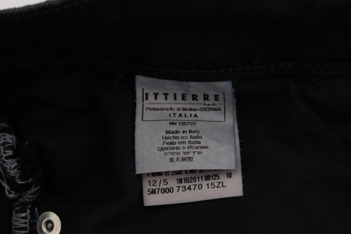 Black Cotton Slim Fit Denim Jeans