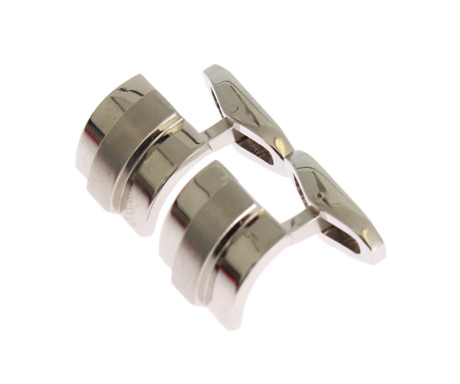 Silver Brass Cufflinks