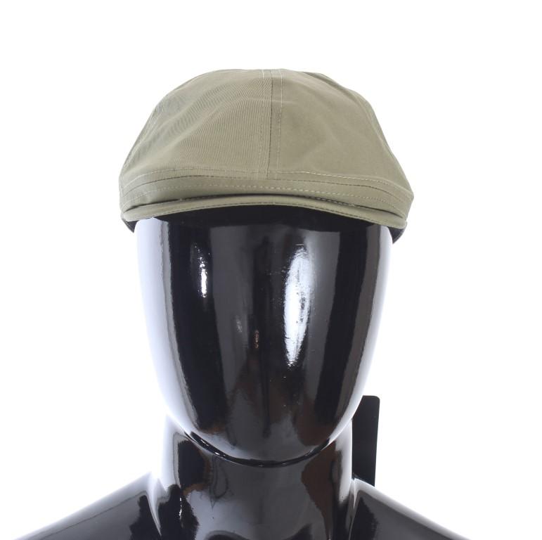 Green Cotton Newsboy Cap