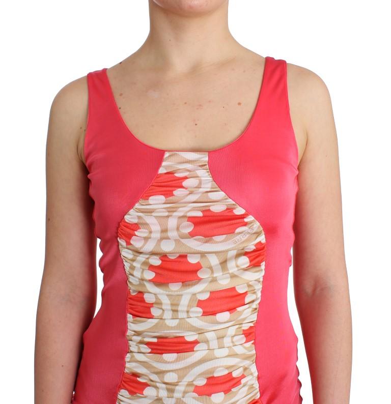 Multicolor Bodycon Viscose Dress