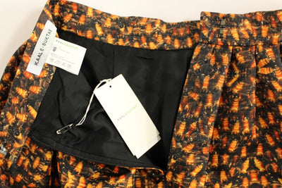 Bubble Baloon Bee Print Above Knee Skirt