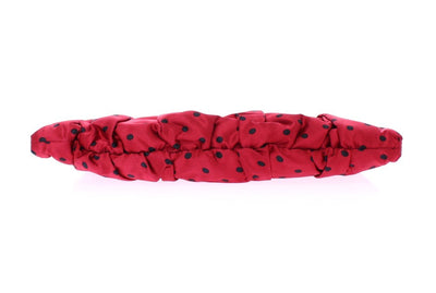 Red Polka Dot Miss Lady Satin Clutch