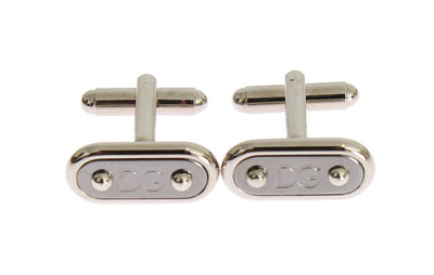 Silver Brass Cufflinks
