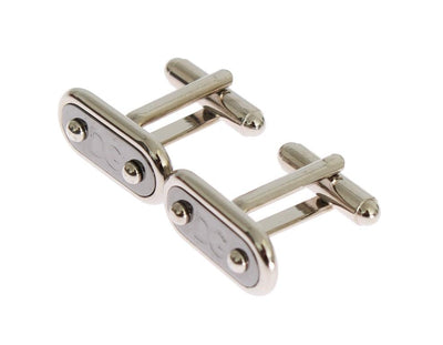 Silver Brass Cufflinks