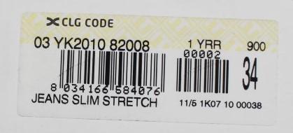 Black Wash Cotton Stretch Slim Fit Jeans