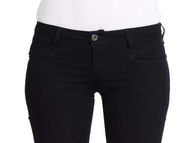 Blue Cotton Stretch Slim Fit Jeans