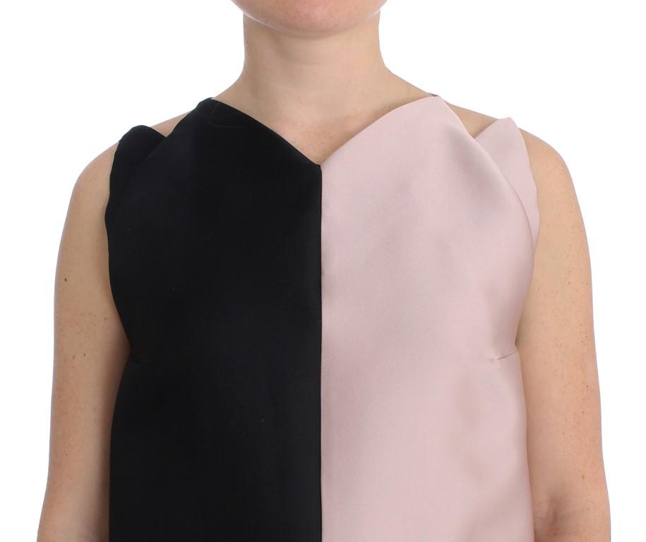 Black Silk Long Gown Maxi Dress