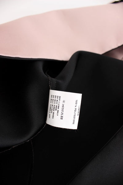 Black Silk Long Gown Maxi Dress