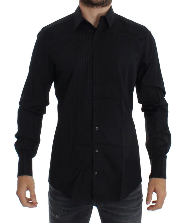 Blue GOLD Slim Fit Tuxedo Dress Shirt