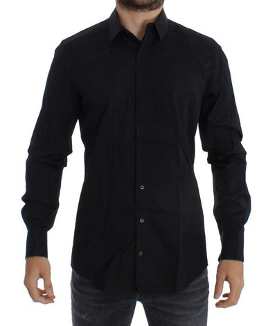 Blue GOLD Slim Fit Tuxedo Dress Shirt