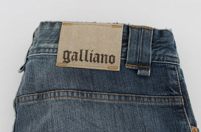 Blue Wash Cotton Stretch Relaxed Fit Jeans
