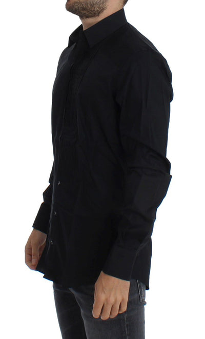 Blue GOLD Slim Fit Tuxedo Dress Shirt