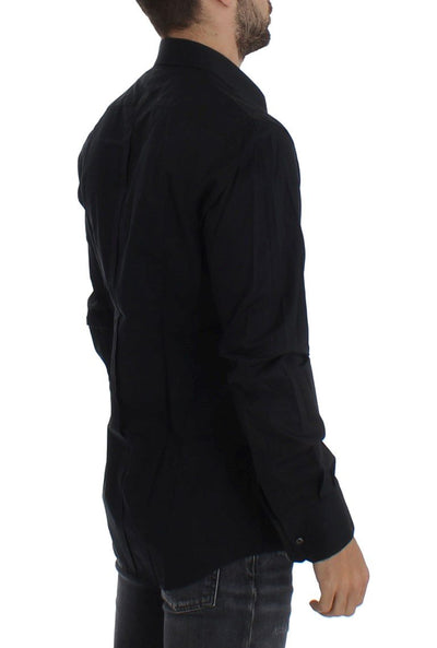 Blue GOLD Slim Fit Tuxedo Dress Shirt