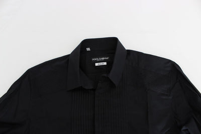 Blue GOLD Slim Fit Tuxedo Dress Shirt