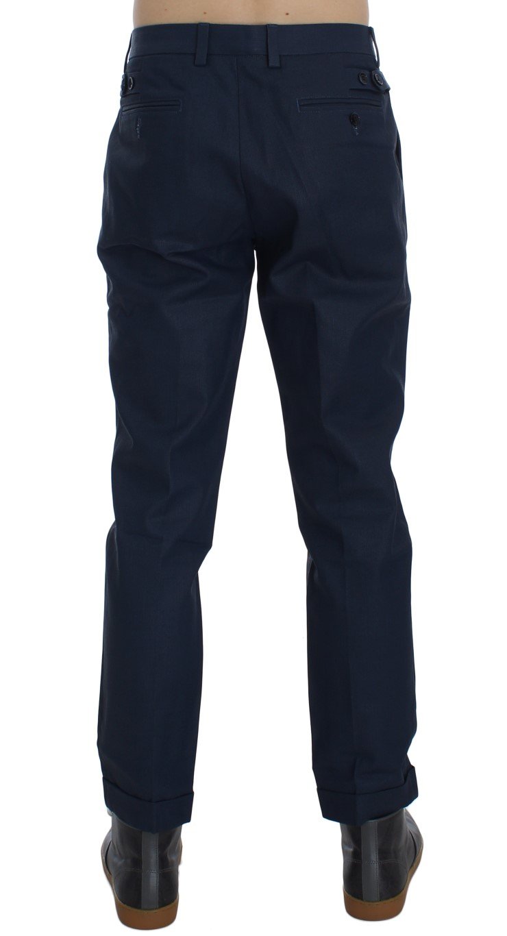 Blue Denim Stretch Casual Jeans