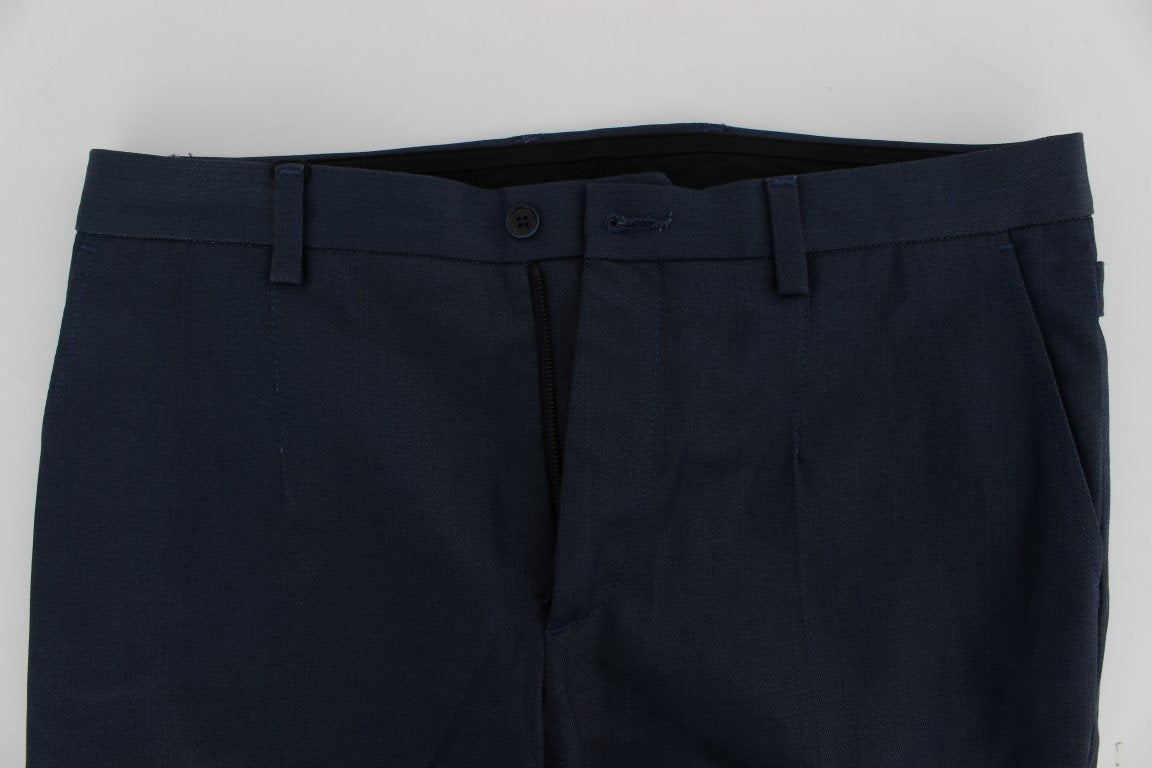 Blue Denim Stretch Casual Jeans
