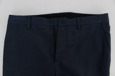 Blue Denim Stretch Casual Jeans