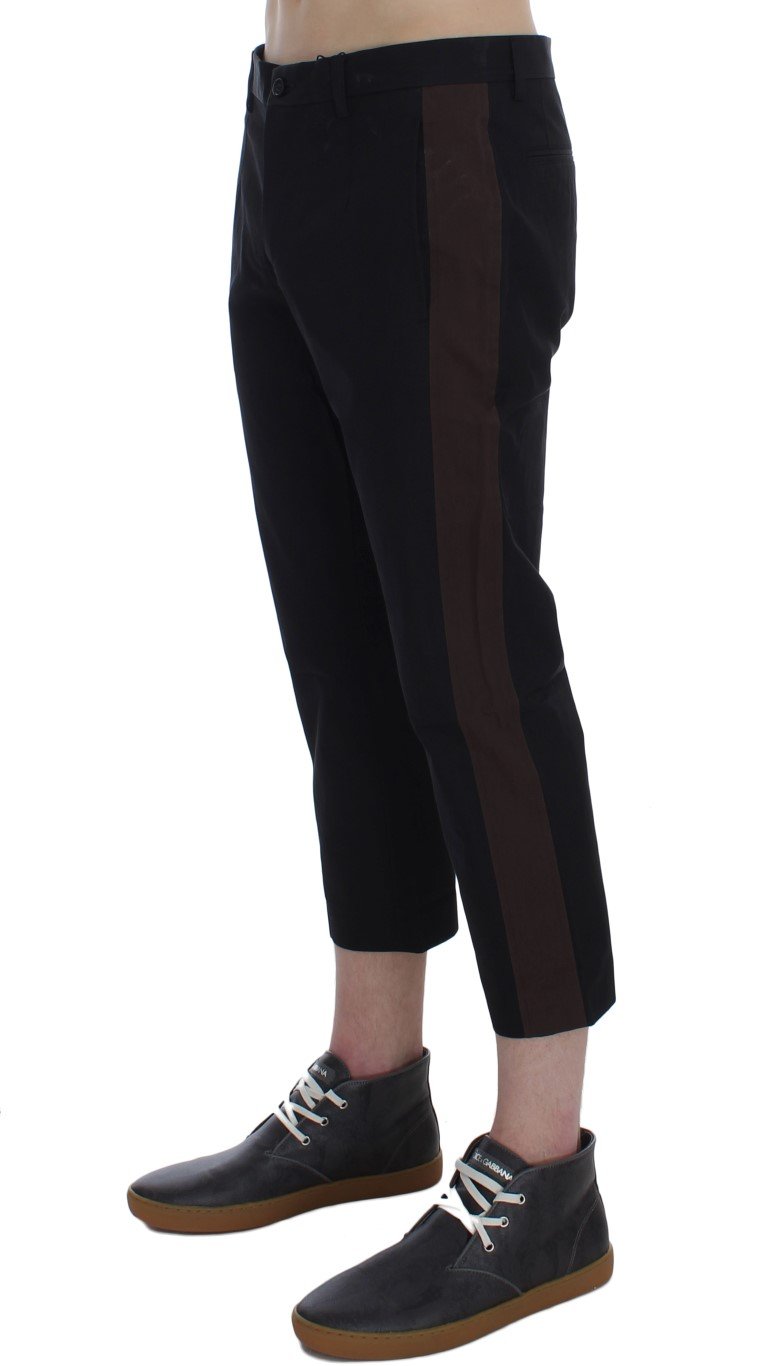 Brown Black 3/4 Length Pants